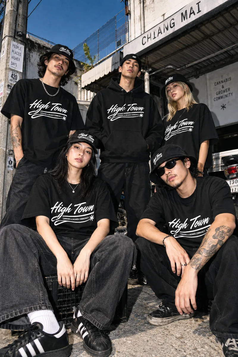 Hightown Signature アパレルのルックブック