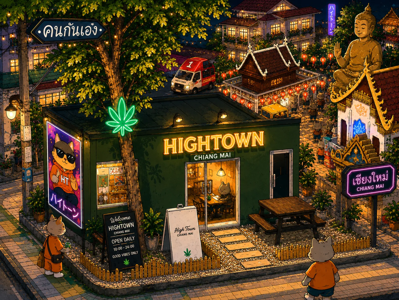 สาขา เมย่า ของ Hightown