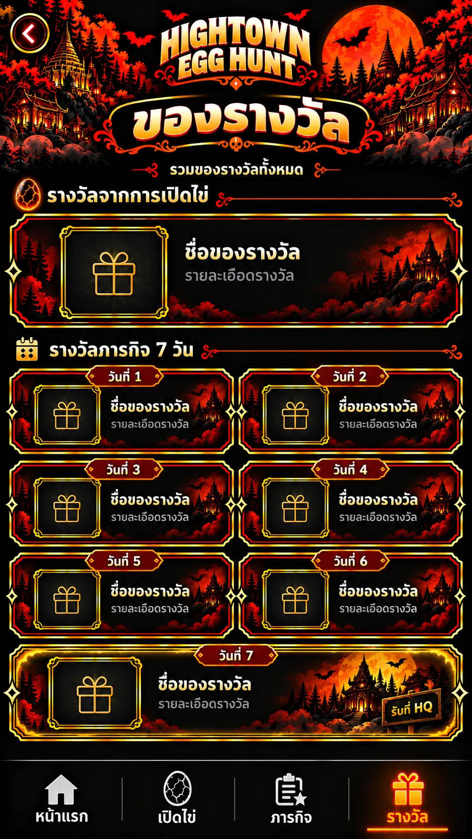 รวมของรางวัล